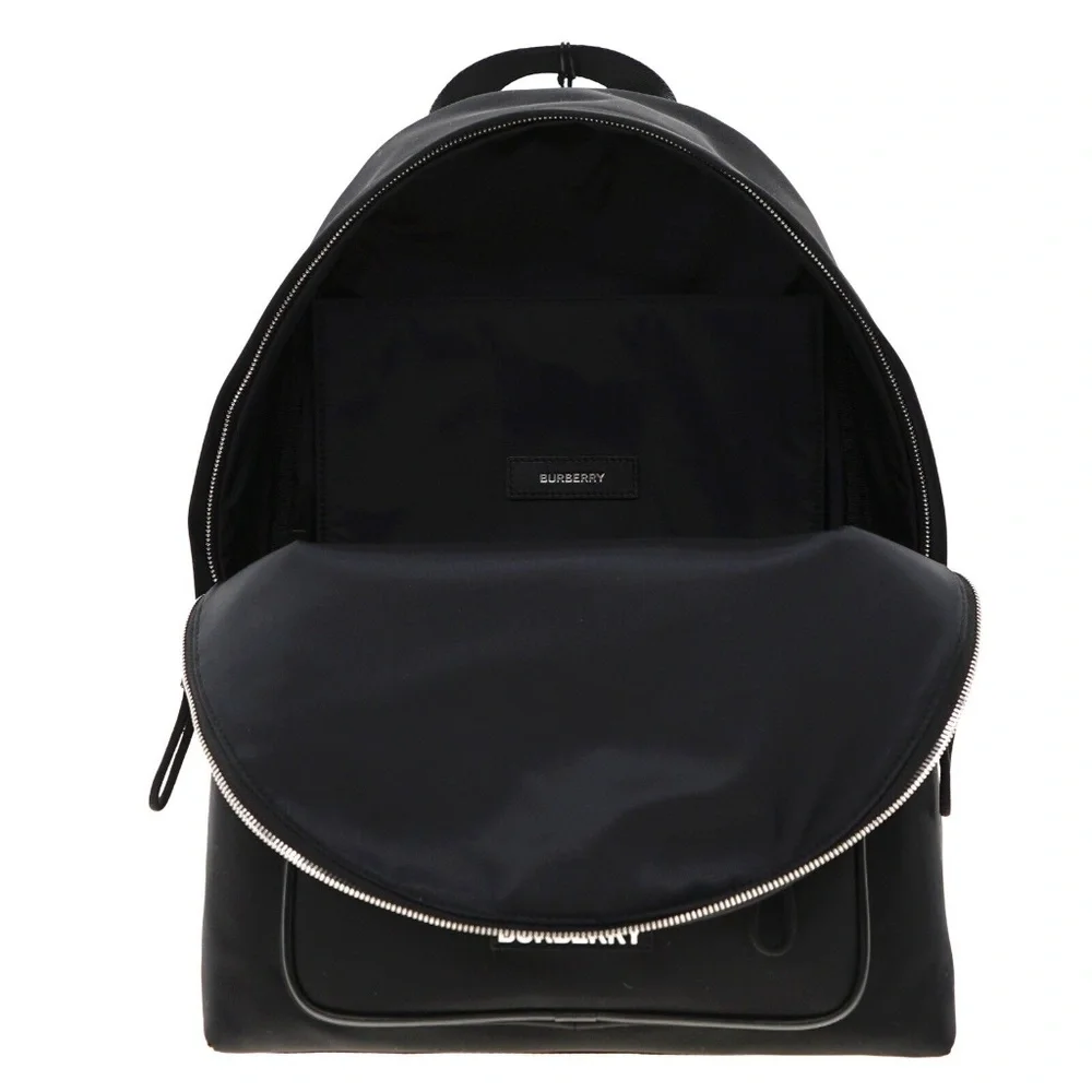 Burberry Abbeydale Backpack Black Nylon New